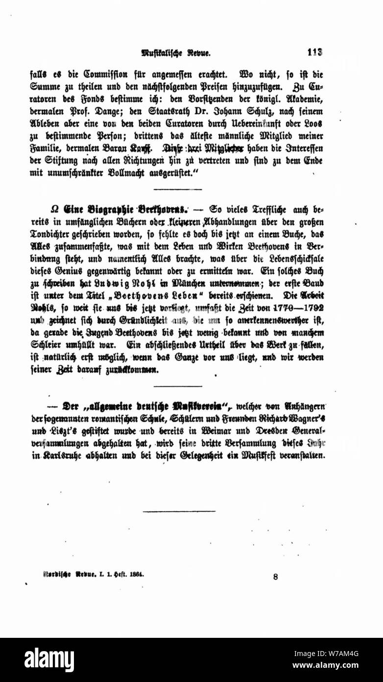 De Nordische Revue 1 113. Stock Photo