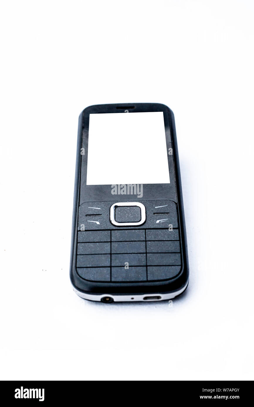 Black colored Mobile phone or cell phone or keypad cell phone or keypad mobile phone isolated on white Stock Photo - Alamy Black colored Mobile phone or cell phone or keypad cell phone or keypad mobile phone isolated on white Stock Photo - Alamy