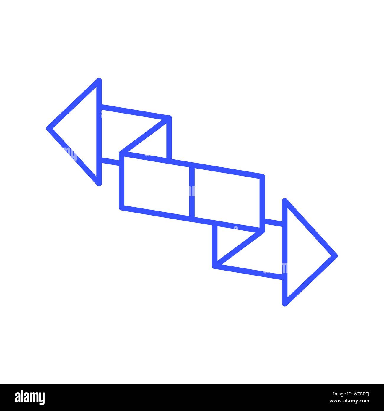 set of arrows isolated icon vector illustration design Stock Vector ...