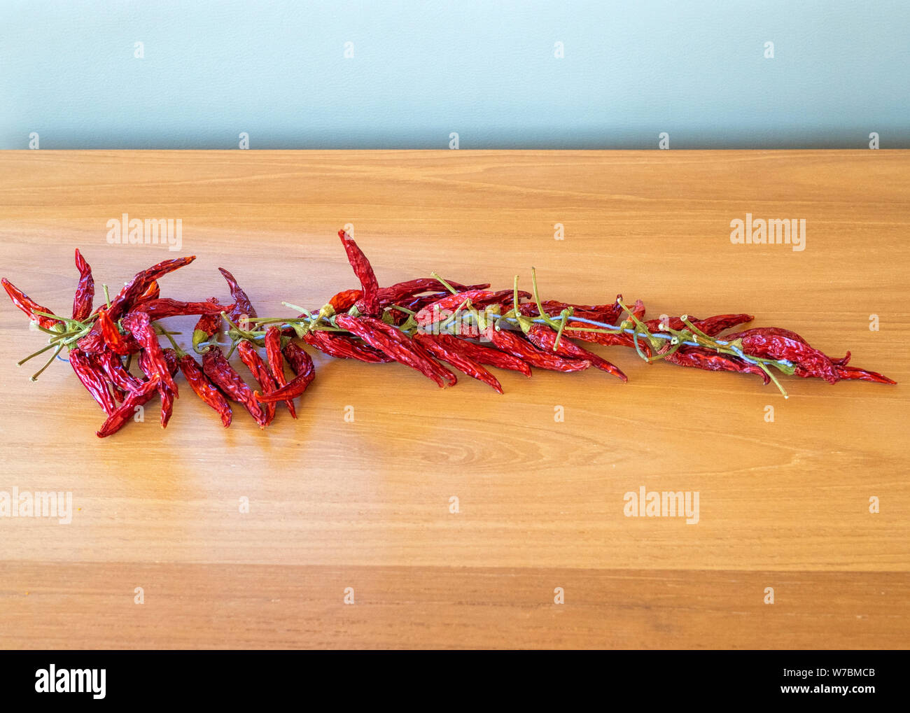 String of dried chili hi-res stock photography and images - Alamy