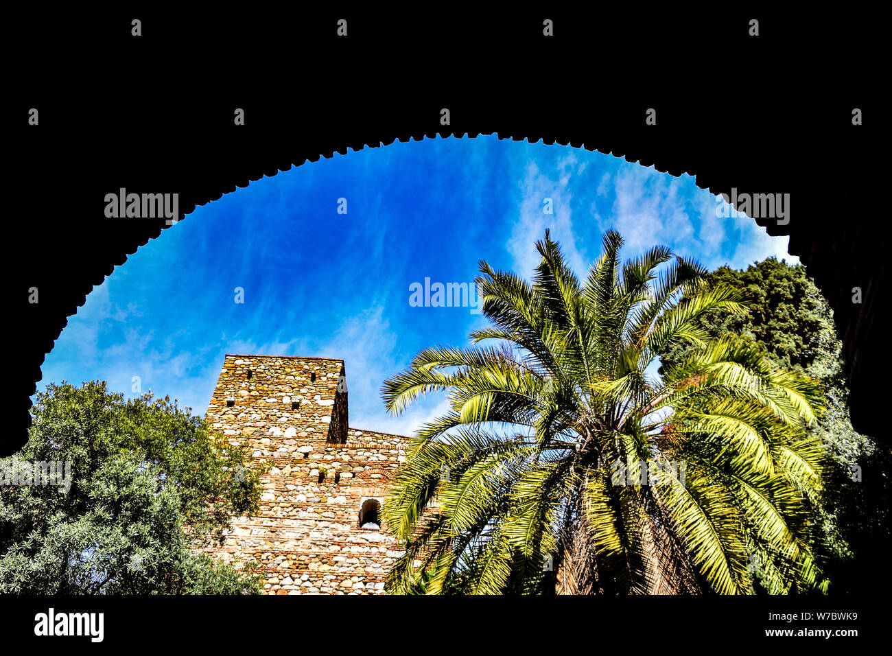 Alcazaba, Malaga, Andalucía, Spain Stock Photo - Alamy