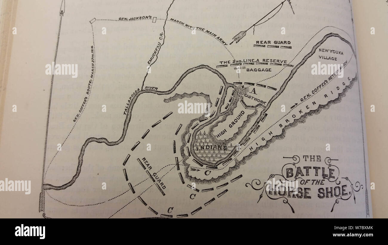 Battle of Horseshoe Bend II Stock Photo Alamy