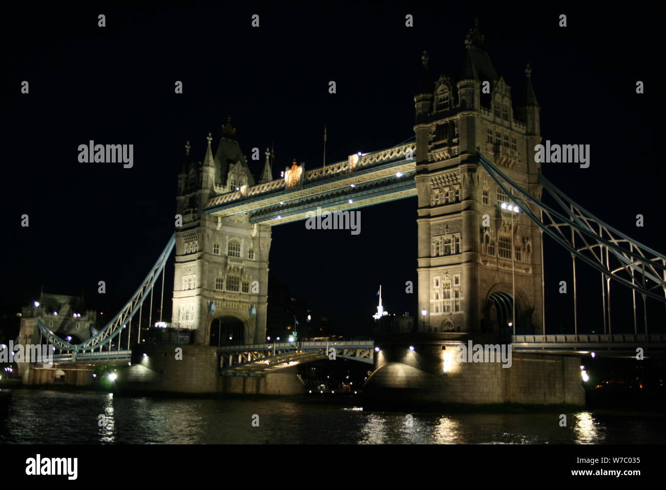 Night time in London Stock Photo Alamy