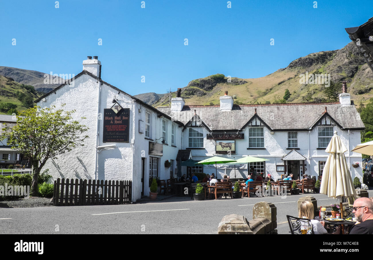 Black Bull,pub,Coniston,The Lakes,Lake District,The Lake District