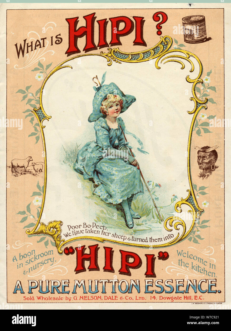 Hipi Mutton Essence, 1900-1920. Artist: Unknown Stock Photo