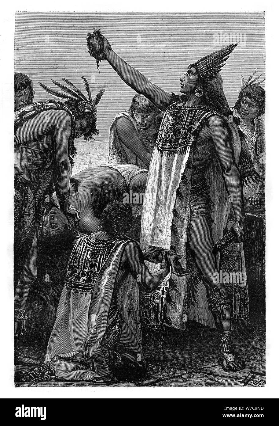 Human sacrifice aztec hi-res stock photography and images - Alamy