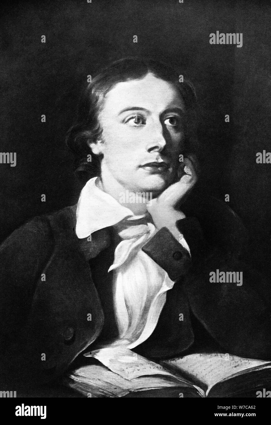 John Keats, English poet, 19th century. Artist Unknown Stock Photo Alamy