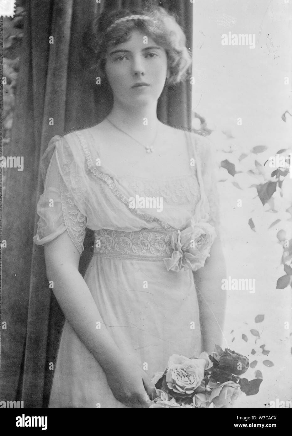 Countess Anastasia Mikhailovna de Torby (1892-1977), 1914. Artist: Anonymous Stock Photo