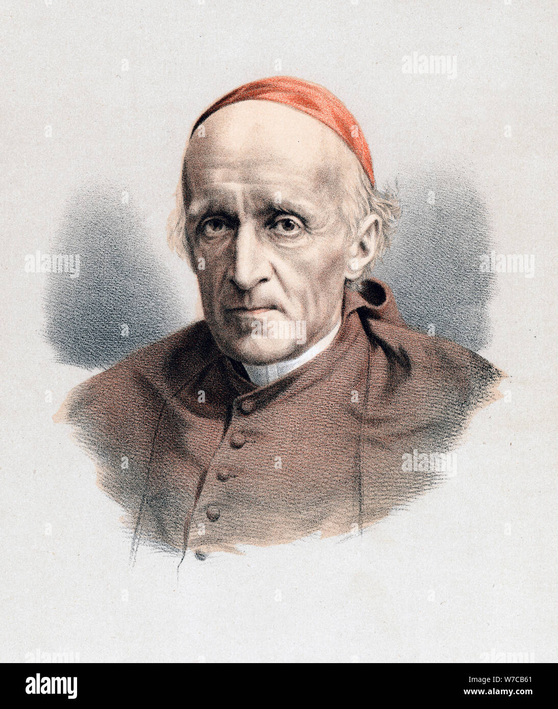 Henry Edward Manning, English Roman Catholic prelate, c1880. Artist Anon Stock Photo Alamy