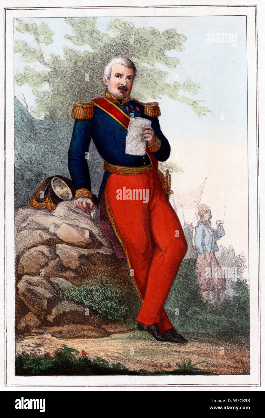 Aimable Jean Jacques Pelissier, French soldier, 1857. Artist: Anon Stock Photo