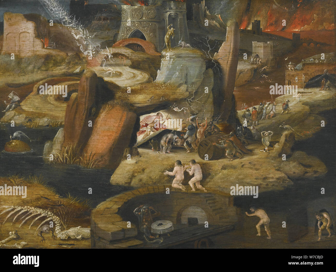 Christ Descent To Hell Stock Photos Christ Descent To Hell - 