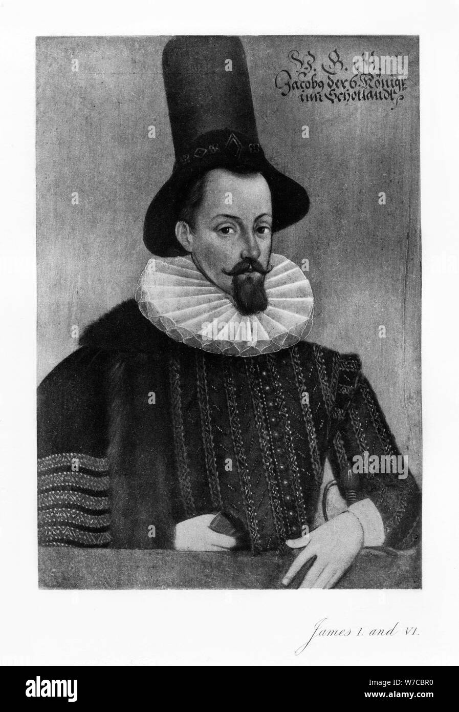 King James I (1907). Artist Unknown Stock Photo Alamy