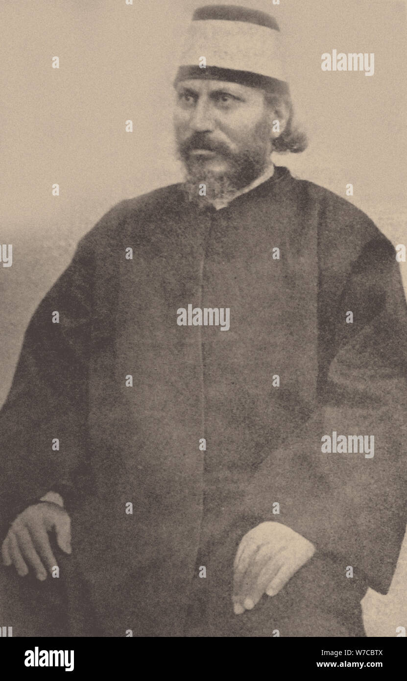 Dschamal ad-Din al-Afghani. Stock Photo