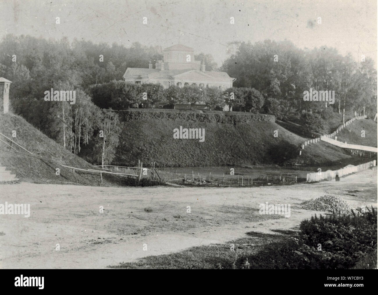 The manor house Rozhdestveno. Stock Photo