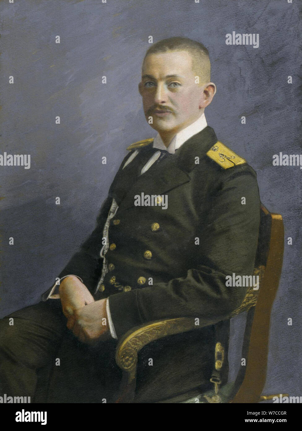 Portrait of Pavel Petrovich Durnovo (1874-1909). Stock Photo