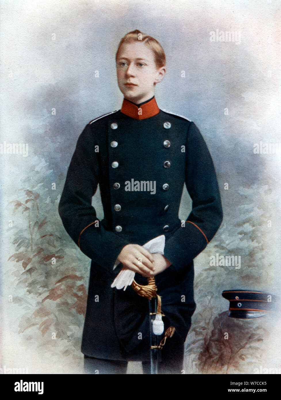 Crown Prince Wilhelm of Prussia and Germany, late 19th-early 20th century. Artist: Unknown Stock Photo