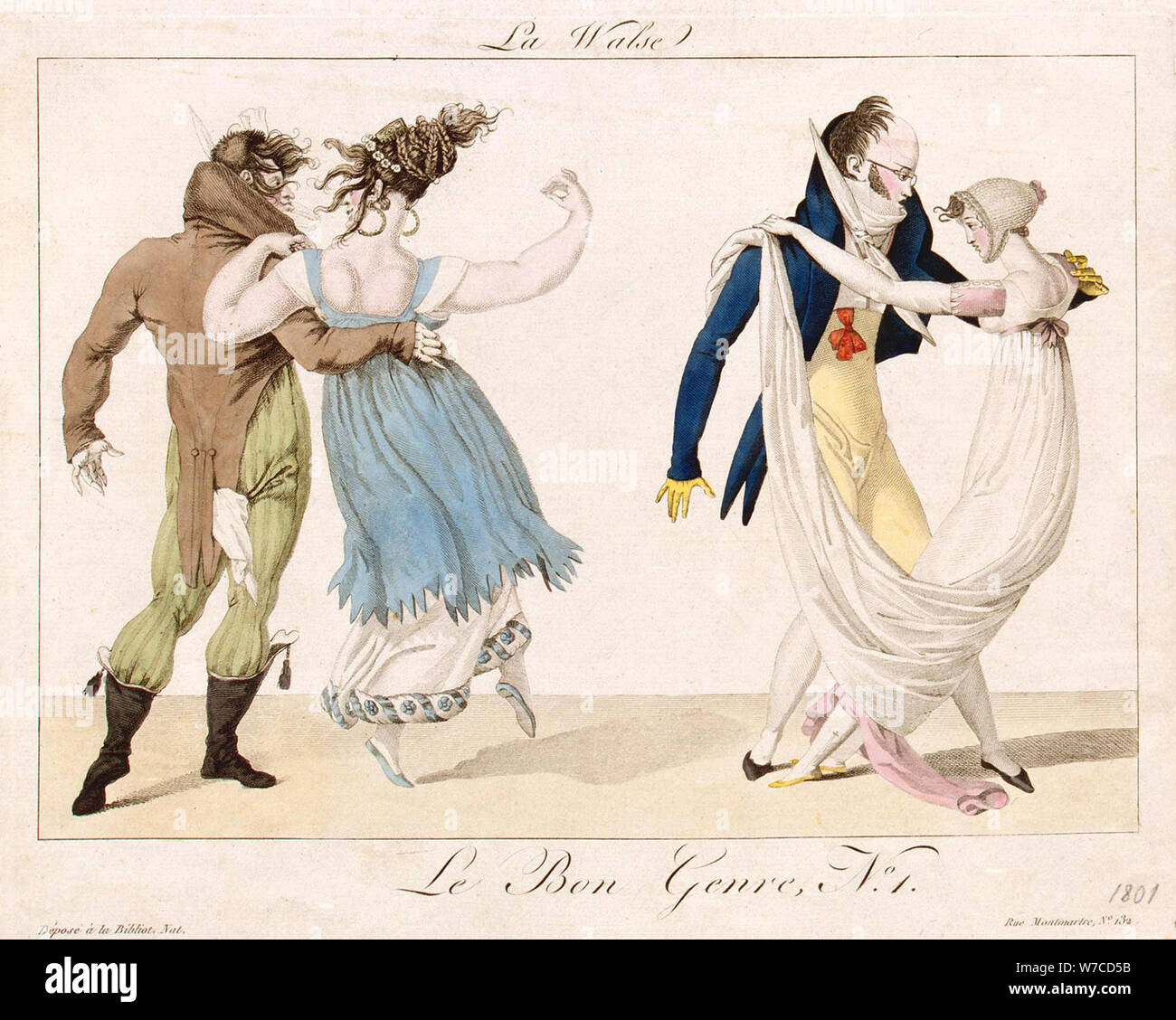 Waltz. From the series Le Bon Genre. Stock Photo