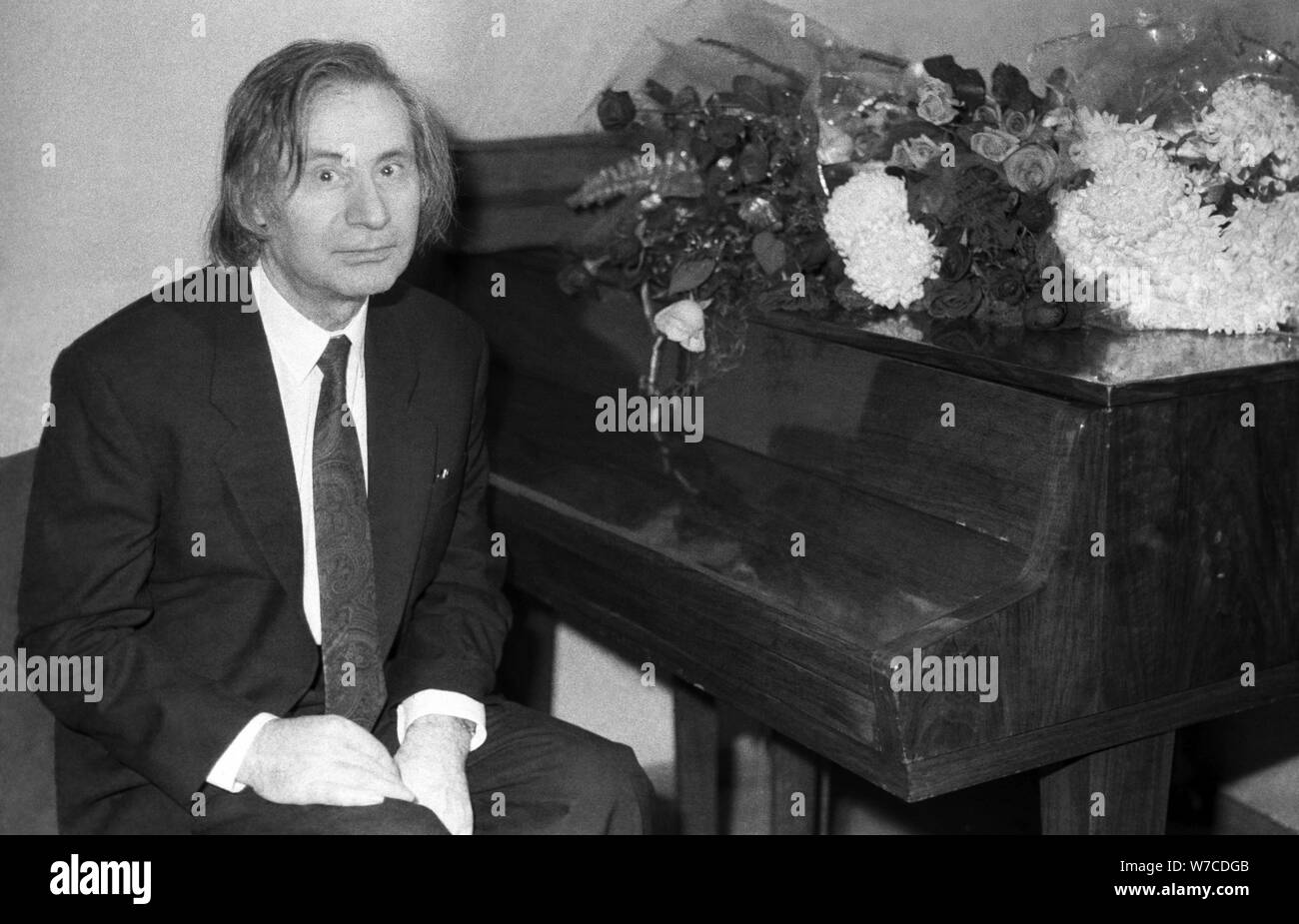 Alfred Schnittke (1934-1998). Stock Photo