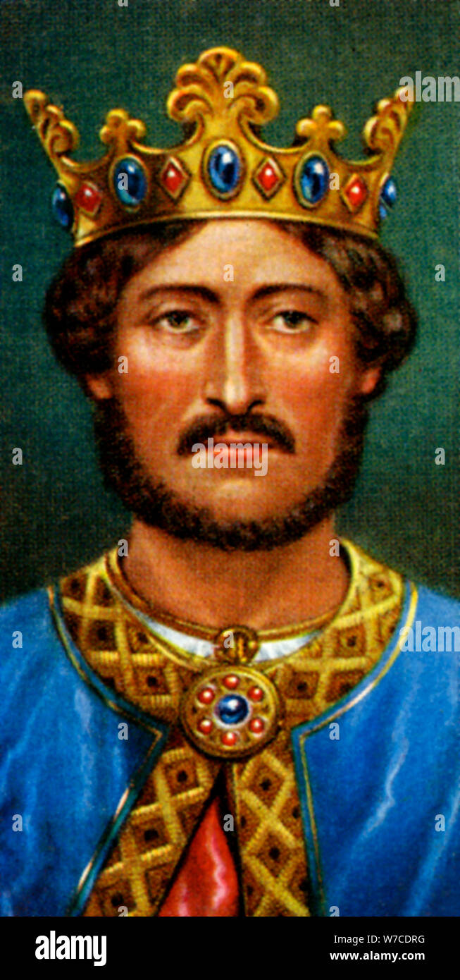 King Richard I. Artist: Unknown Stock Photo