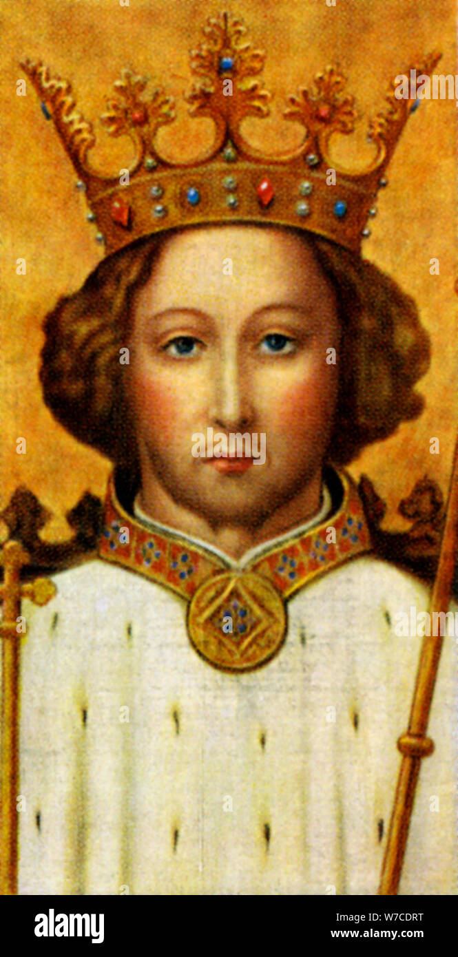 King Richard II. Artist: Unknown Stock Photo