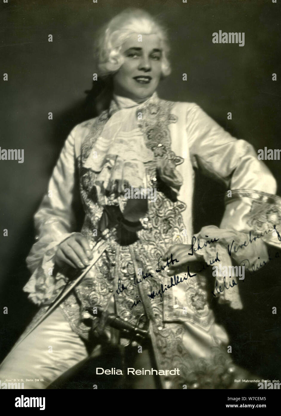 Delia Reinhardt in Le Nozze di Figaro by Wolfgang Amadeus Mozart. Stock Photo