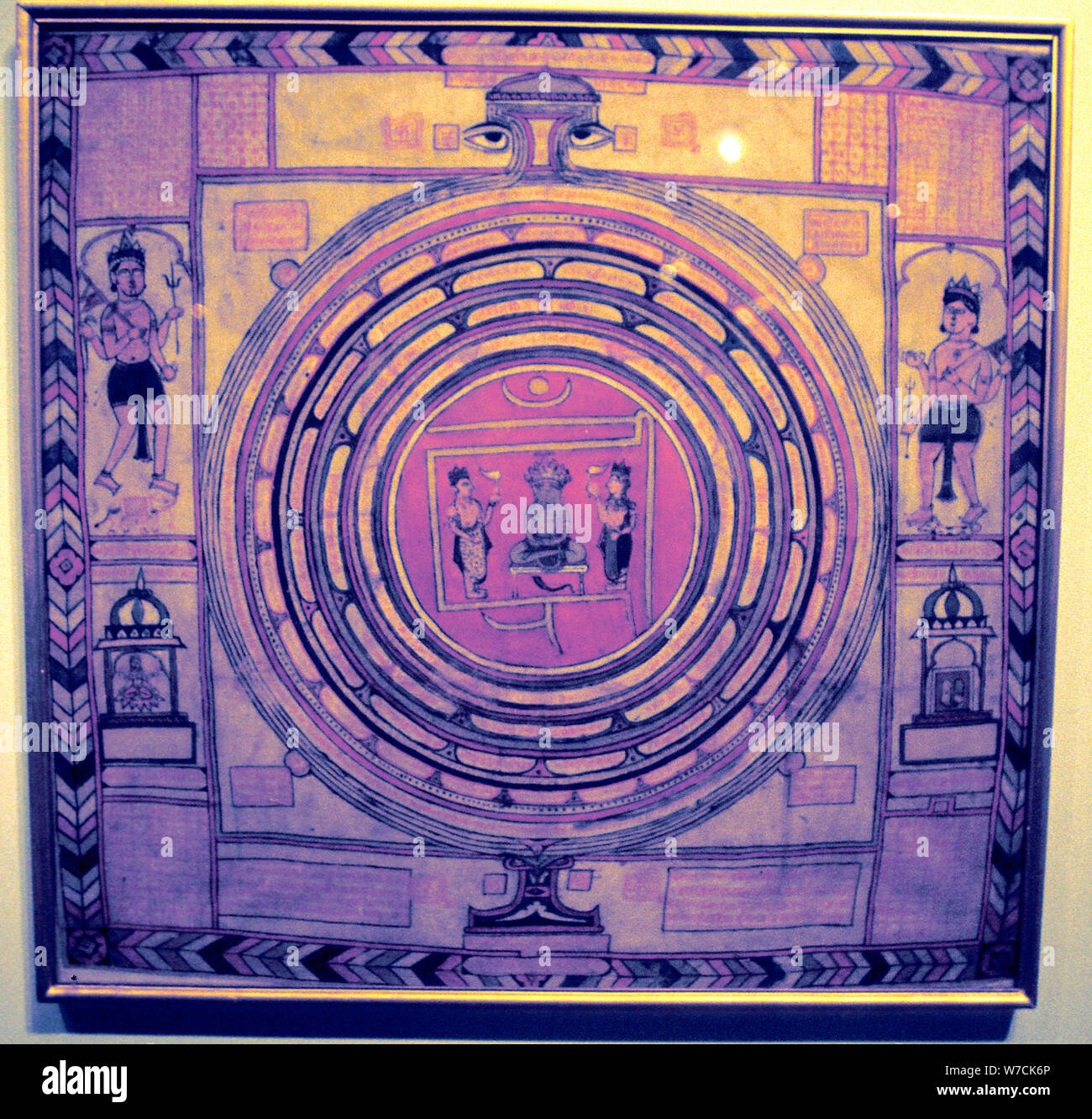 Jain cosmos, Indian. Artist: Unknown Stock Photo