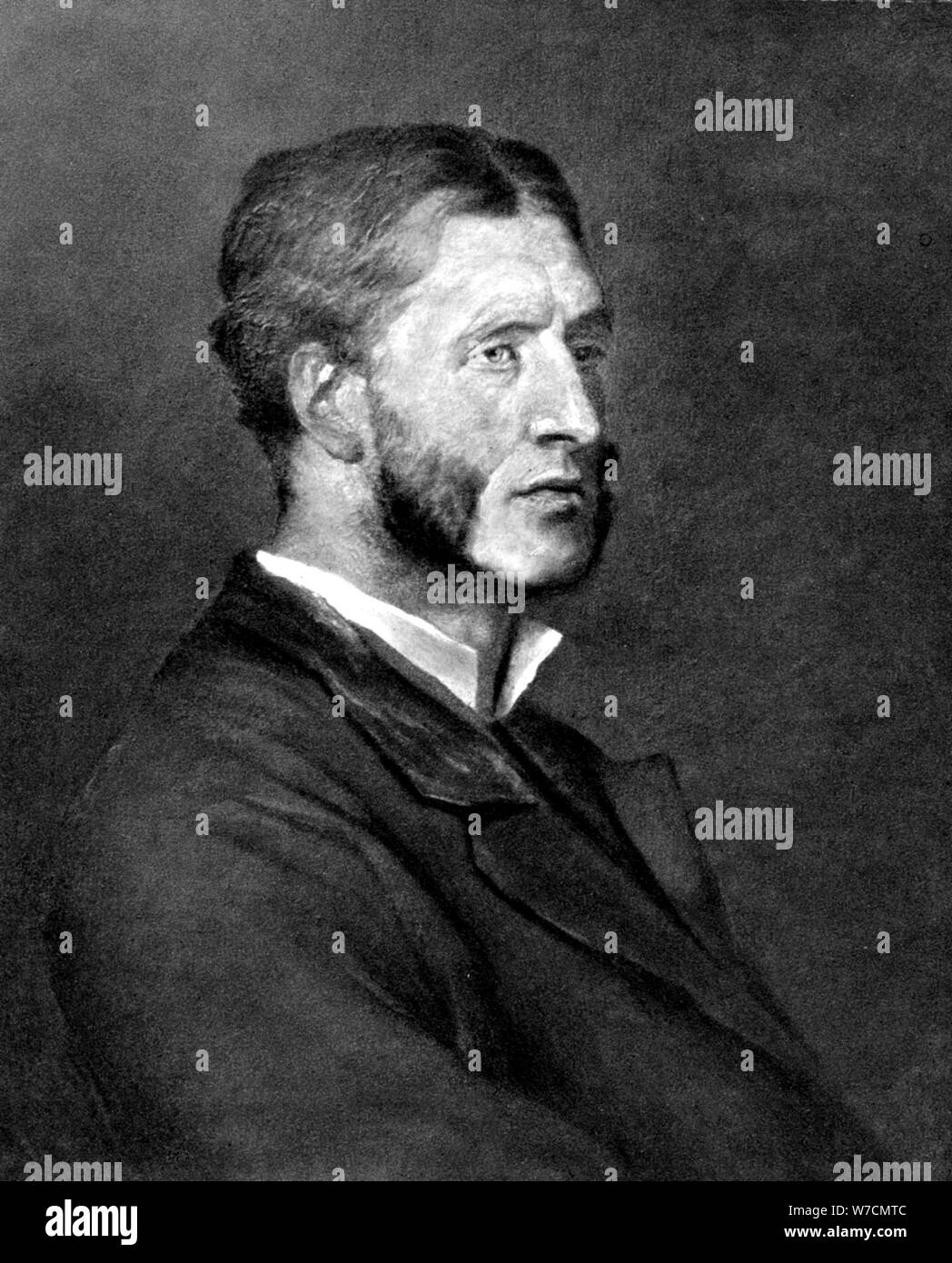 Matthew Arnold (1822-1888), British poet, critic and educationalist, c1880. Artist: Unknown Stock Photo