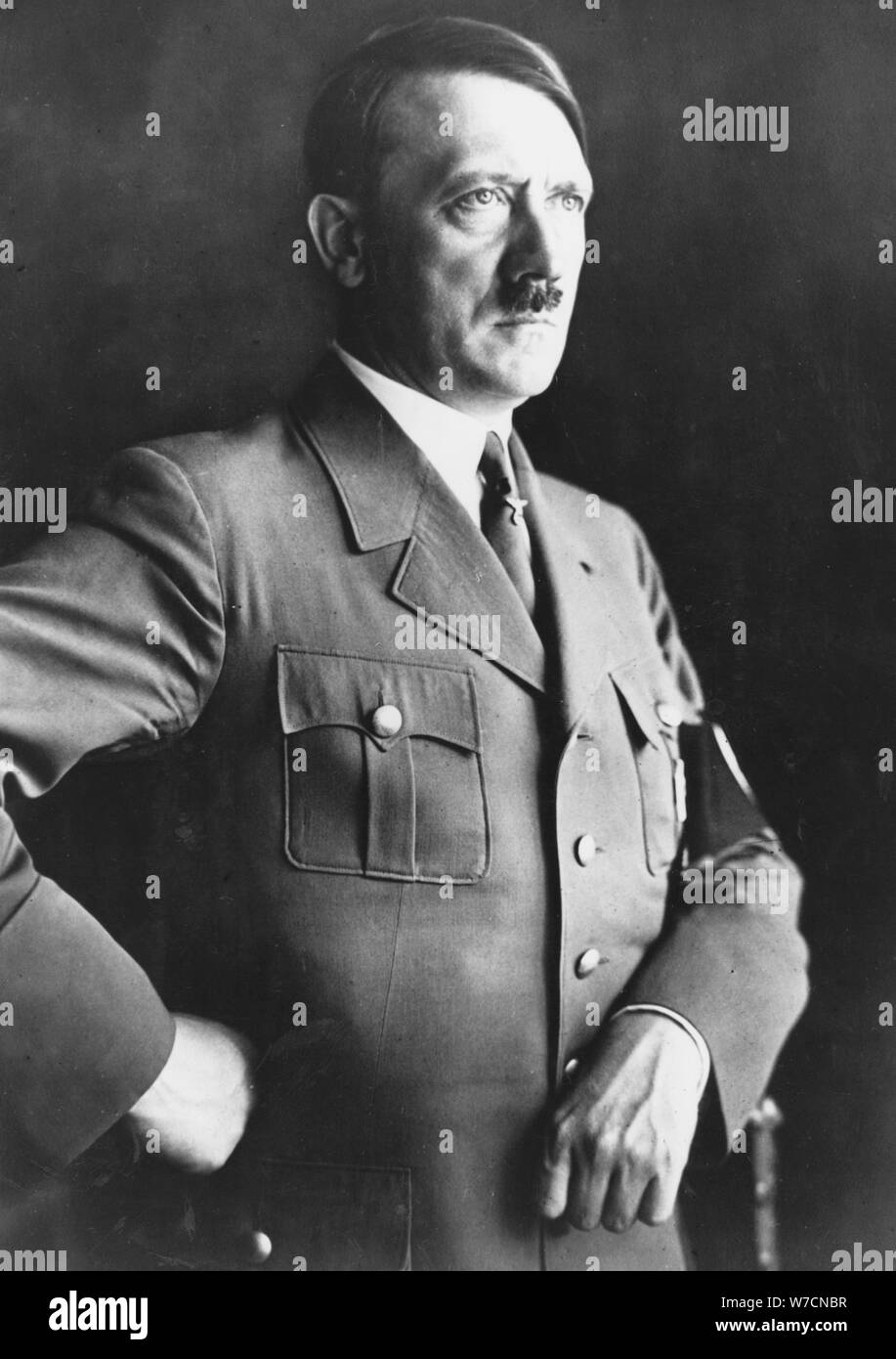 Adolph Hitler (1889-1945) German dictator, c1935. Artist: Unknown Stock Photo
