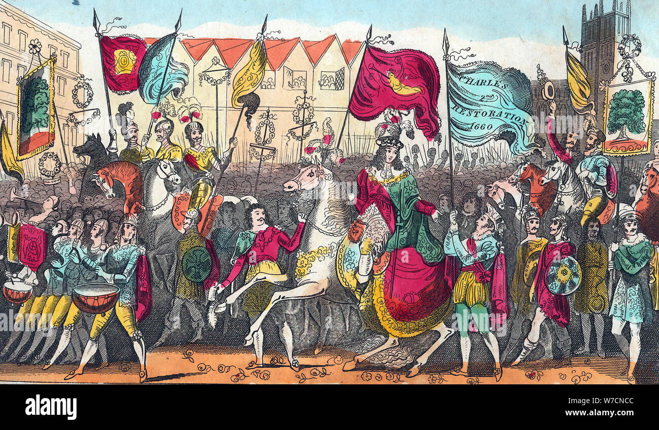 Charles ii england horse hi-res stock photography and images - Alamy
