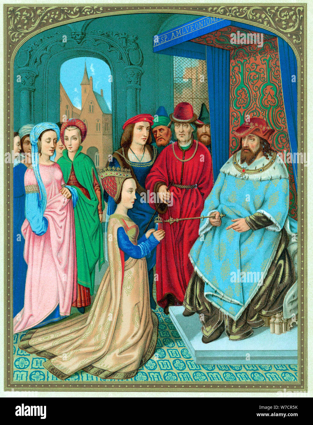 Medieval king and queen hi-res stock photography and images - Alamy