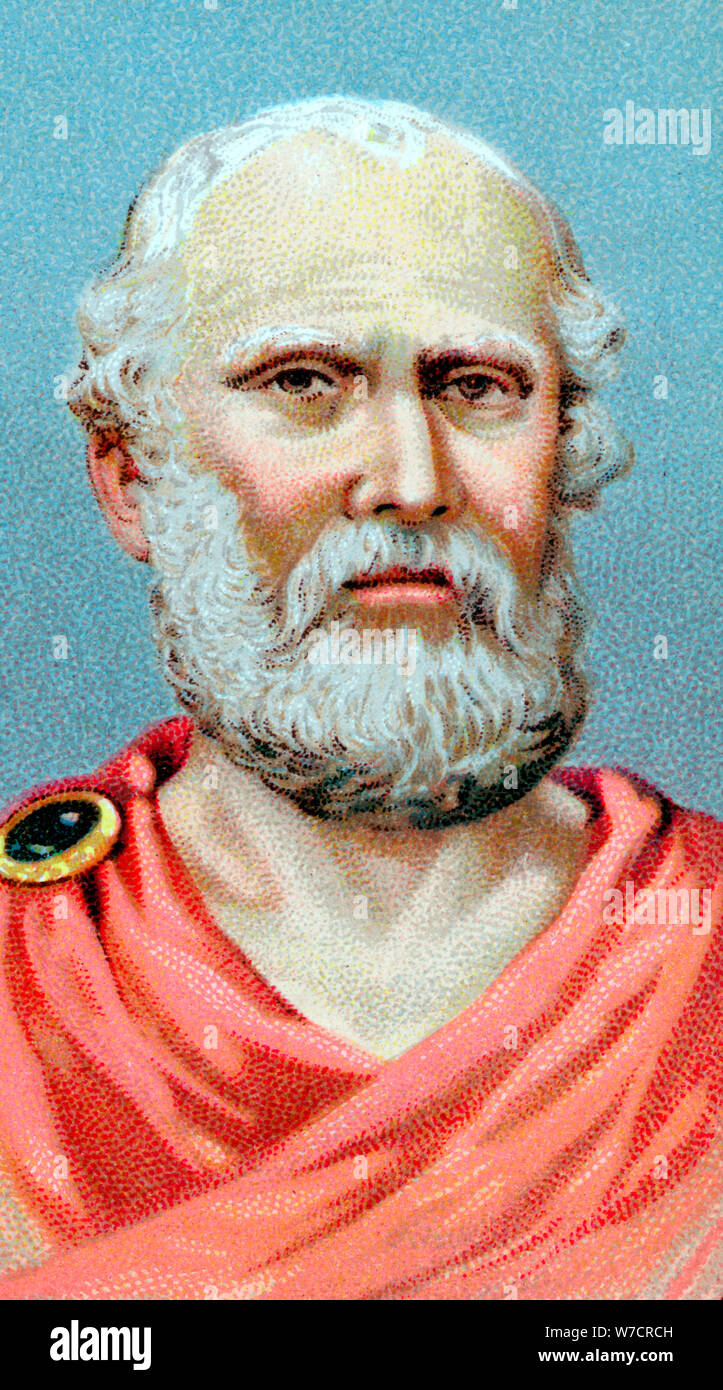 Plato (c428-c348 BC), Ancient Greek philosopher. Artist: Unknown Stock Photo