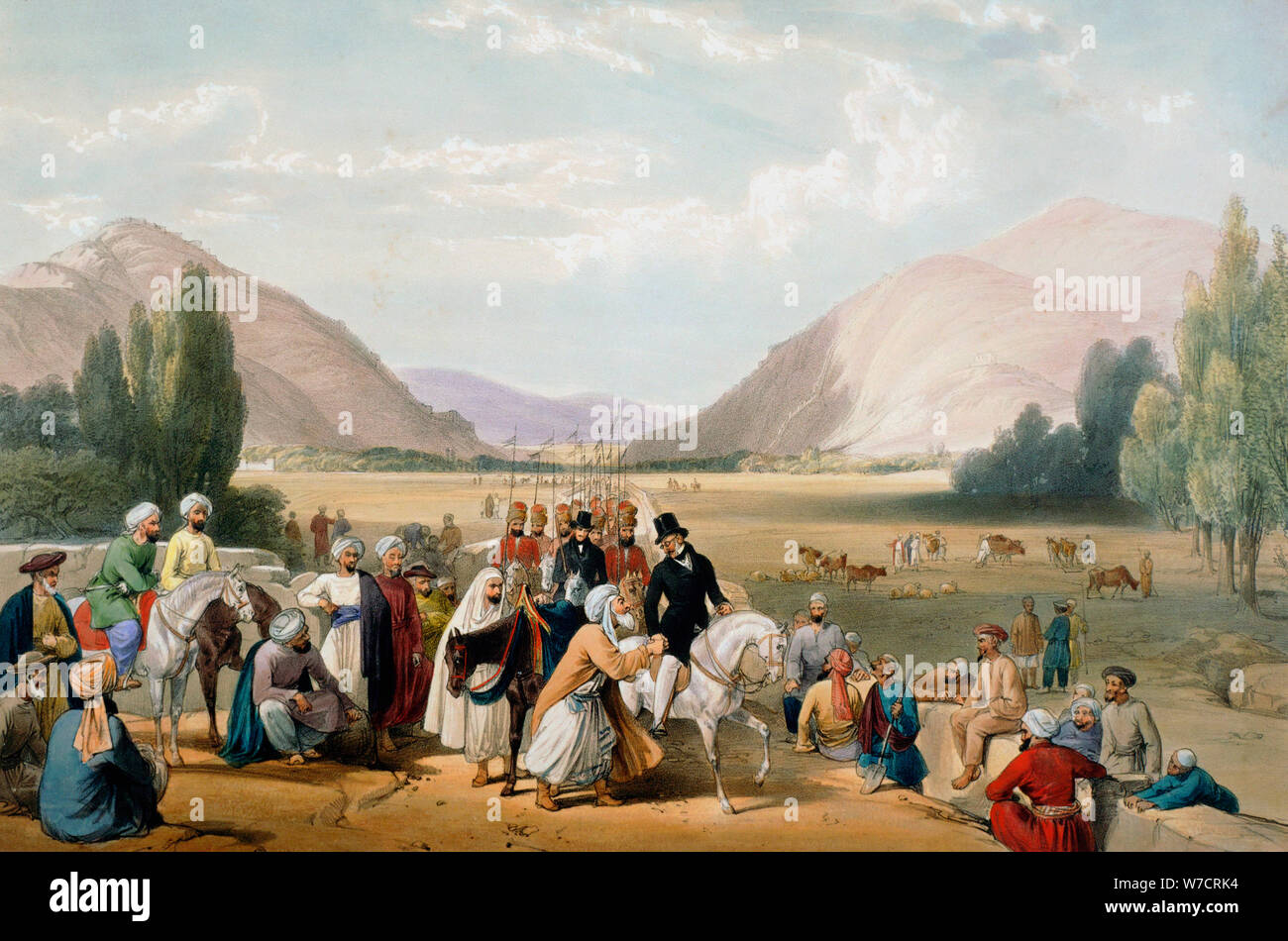 Surrender Of Dost Mohammad Khan Kabul First Anglo Afghan War 1838 surrender-of-dost-mohammad-khan-kabul-first-anglo-afghan-war-1838