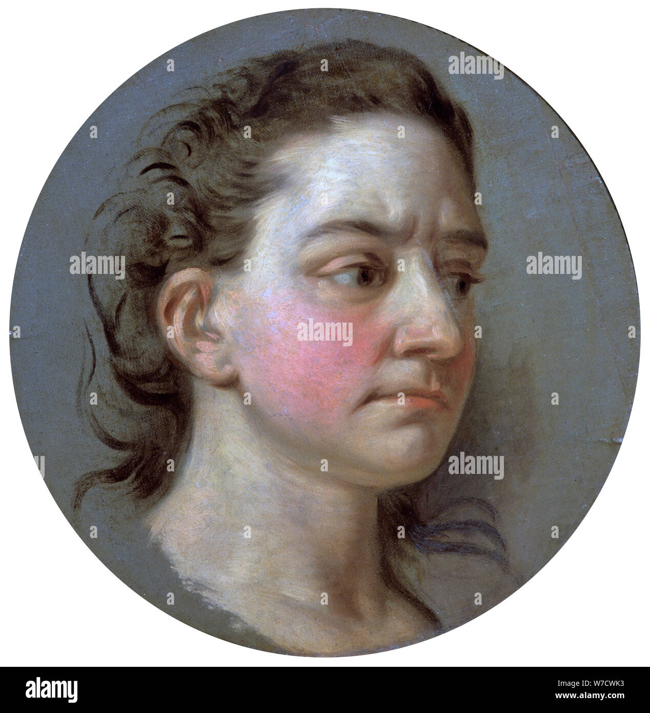 'Portrait of a Woman,' 18th century. Artist Jean Baptiste van Loo