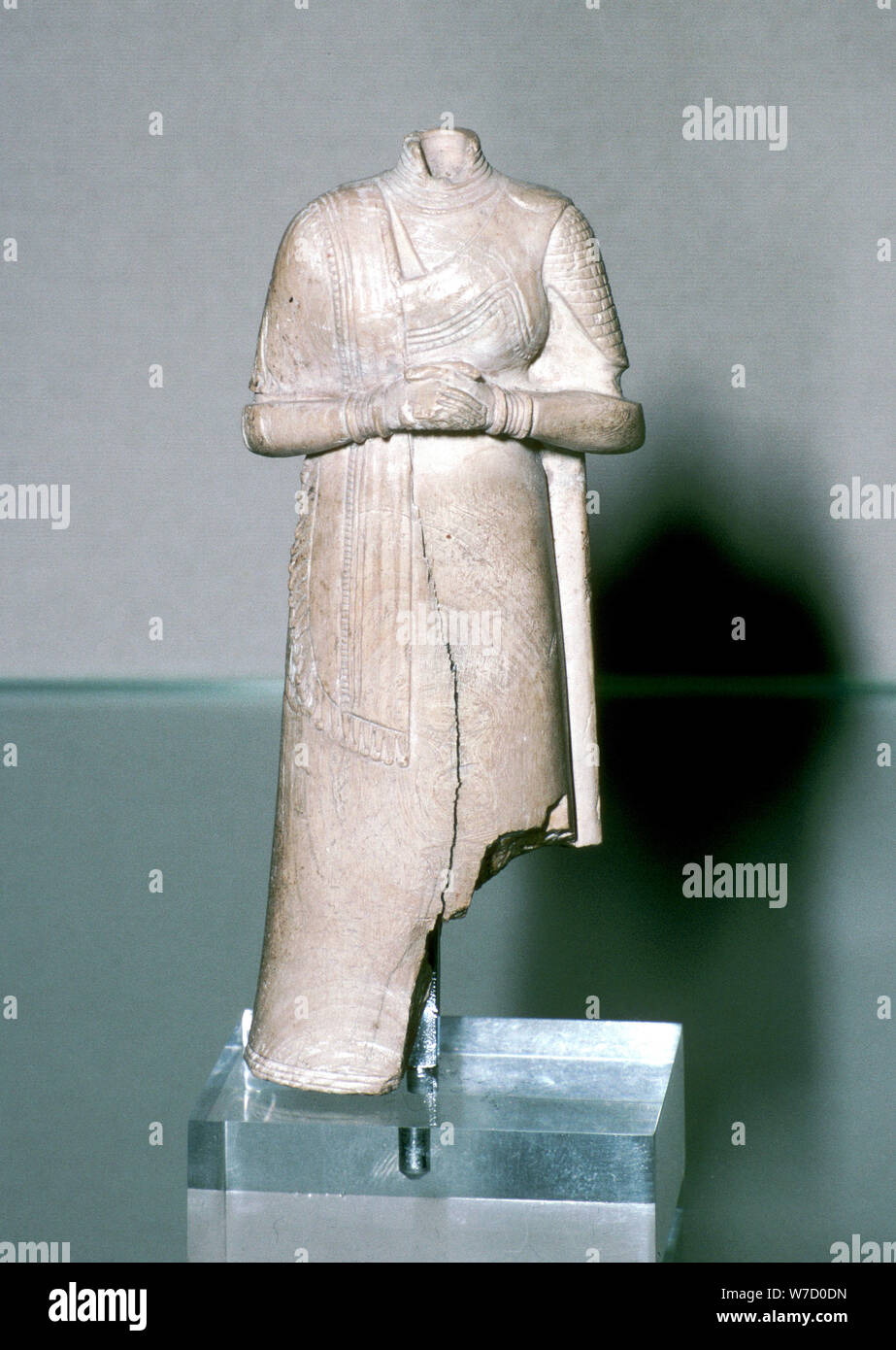 Statuette of a woman, Susa, 2nd millenium BC. Artist: Unknown Stock Photo