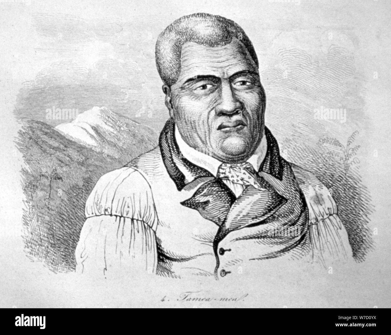 King kamehameha the great Black and White Stock Photos & Images - Alamy
