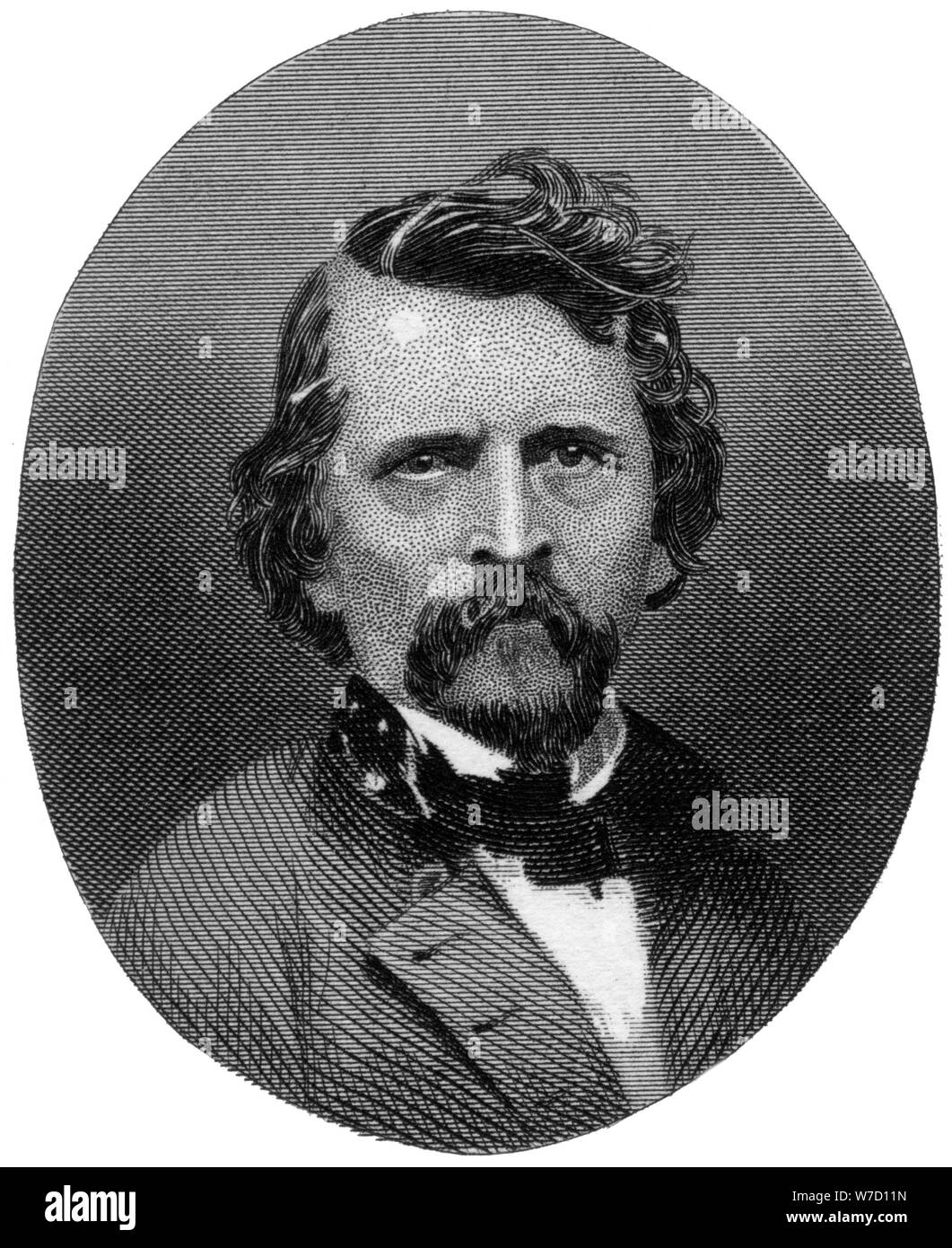 Earl van Dorn, Confederate major-general, 1862-1867.Artist: J Rogers Stock Photo