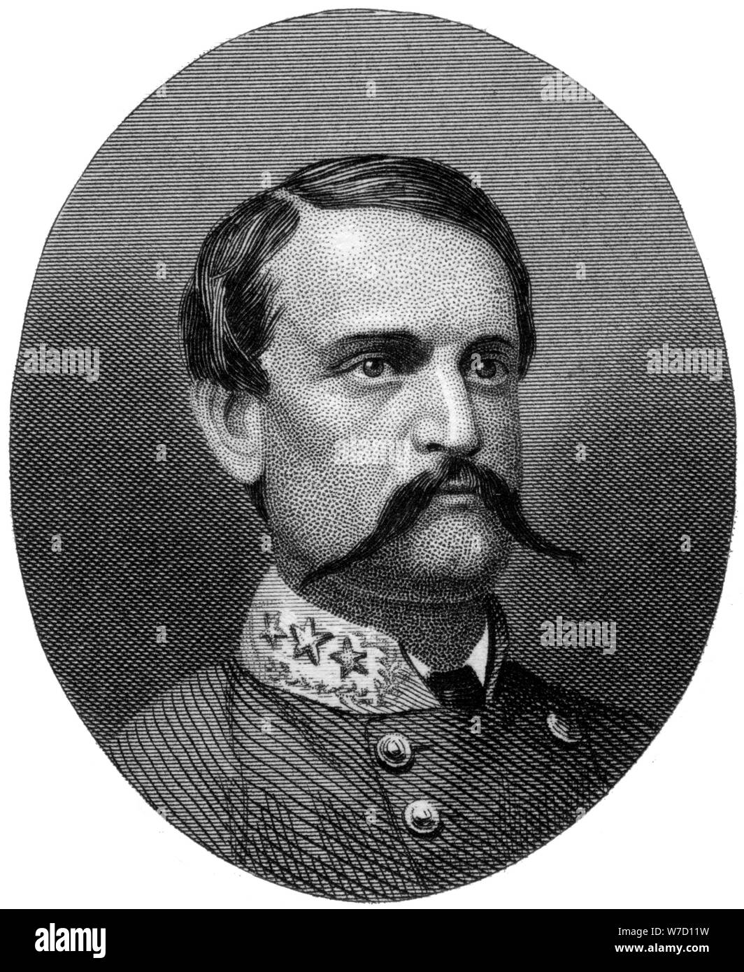 John Cabell Breckinridge, Confederate general, 1862-1867.Artist: J Rogers Stock Photo