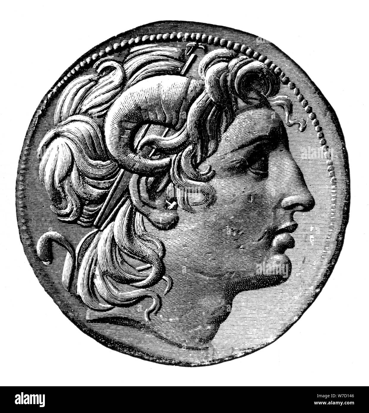 Alexander the Great of Macedonia, (1902). Artist: Unknown Stock Photo