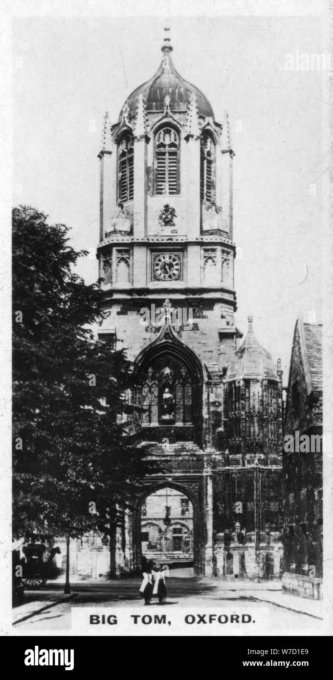 Big Tom, Oxford, c1920s. Artist: Unknown Stock Photo
