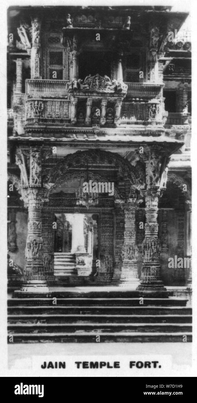 Jain temple fort, Ahmedabad, India, c1925. Artist: Unknown Stock Photo