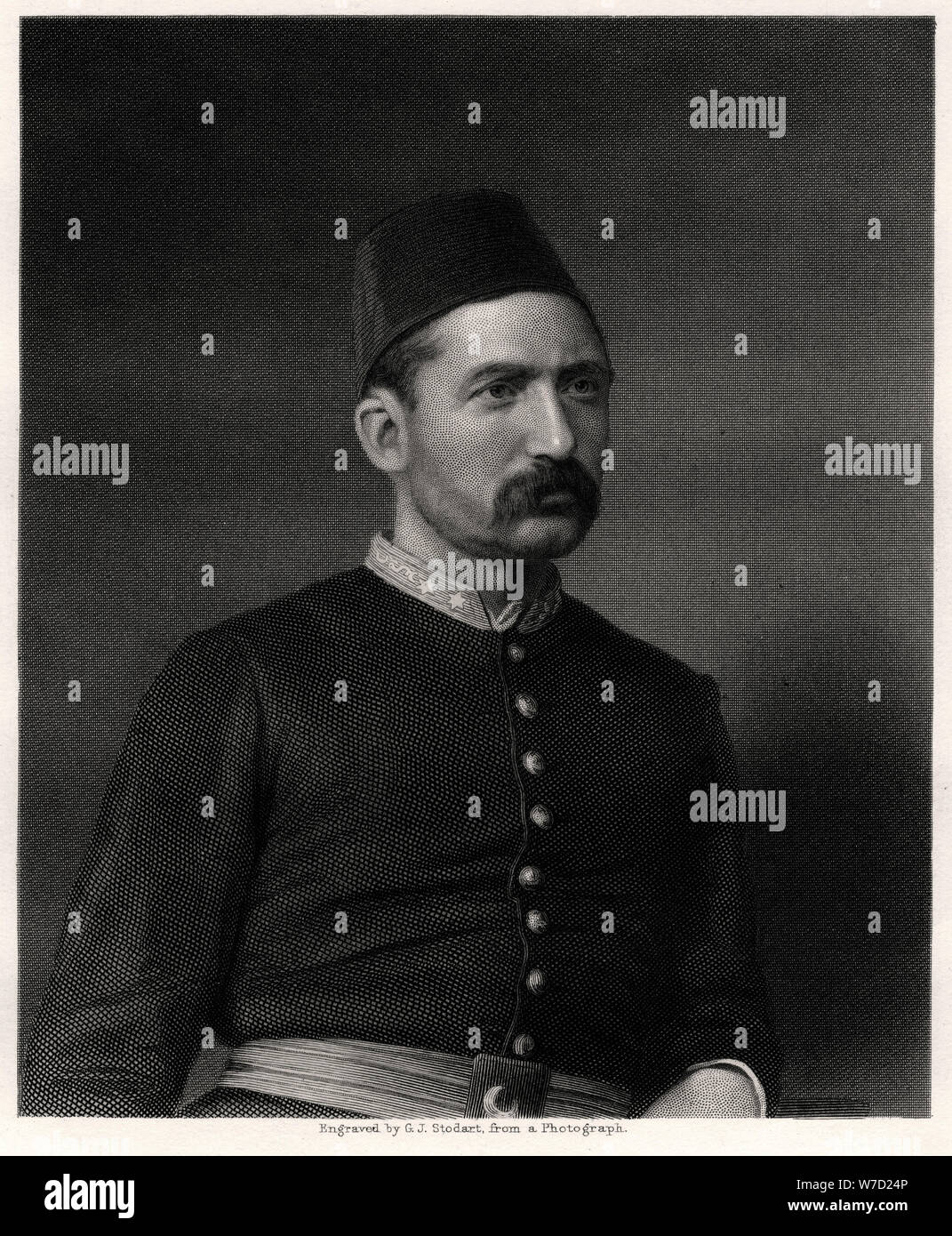 Suleiman Pasha 19th Century Artist George J Stodart Stock Photo Alamy