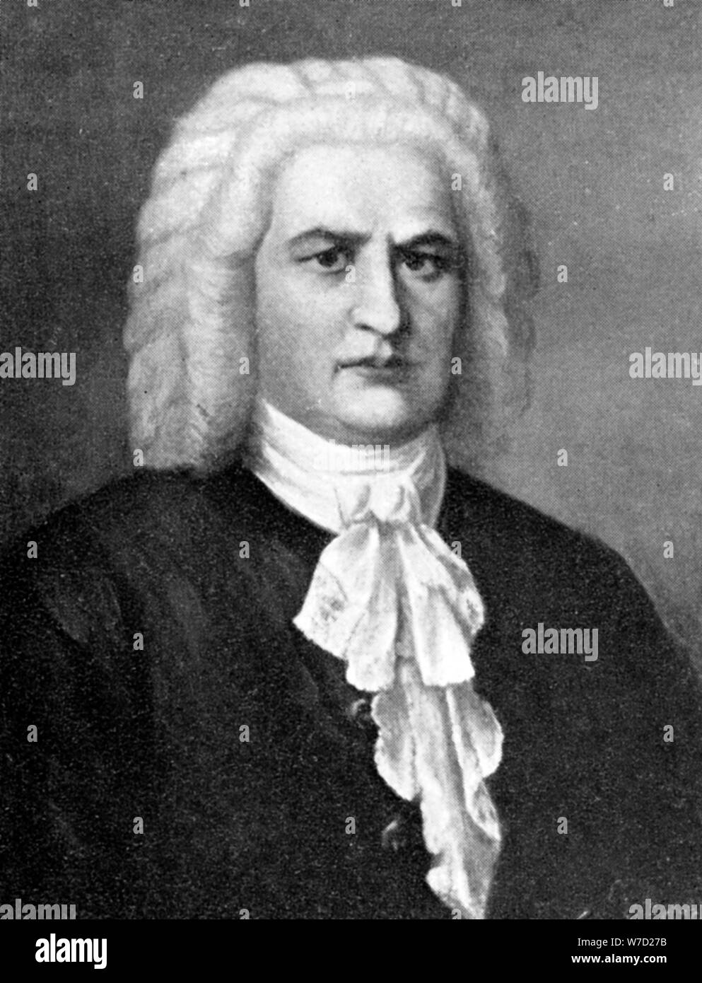 Johann Sebastian Bach, (1685-1750), German composer, 1909. Artist: Unknown Stock Photo