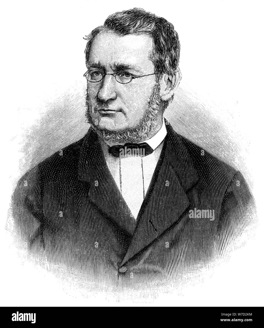 Julius Robert von Mayer (1814-1878), German physician and physicist, 1900. Artist: Unknown Stock Photo