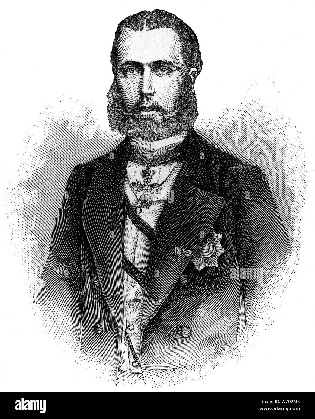 Maximilian I, Emperor of Mexico, (1900). Artist: Unknown Stock Photo