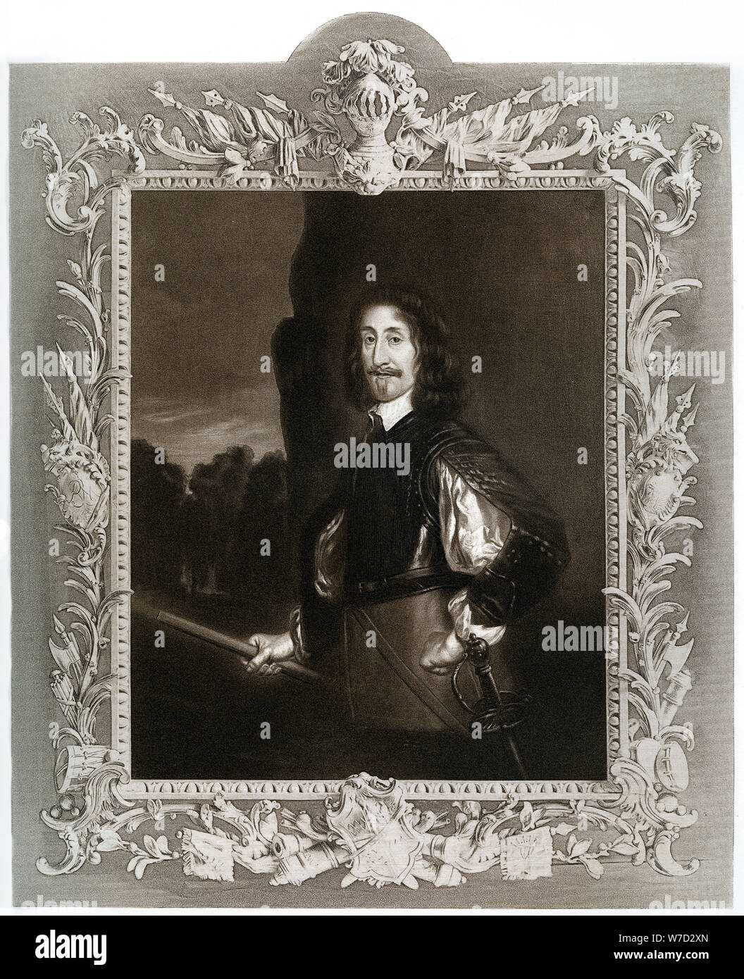 Edward Montagu, 2nd Earl of Manchester, (1602-1671), 1899. Artist: Unknown Stock Photo
