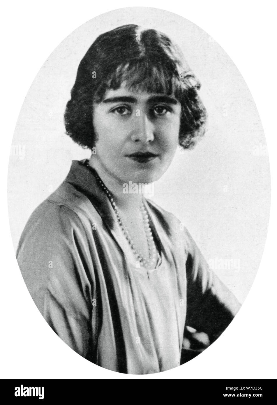Lady Elizabeth Bowes-Lyon in 1923, (1937). Artist: Unknown Stock Photo