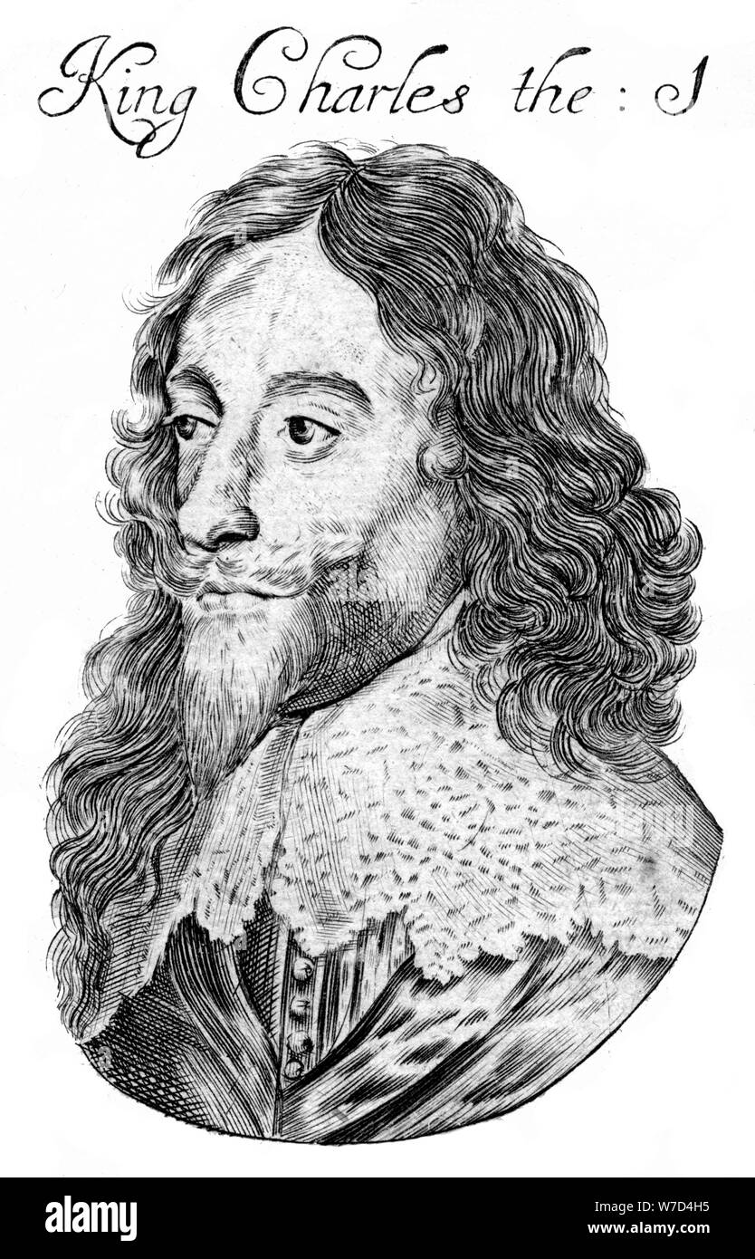Charles I of England. Artist Unknown Stock Photo Alamy