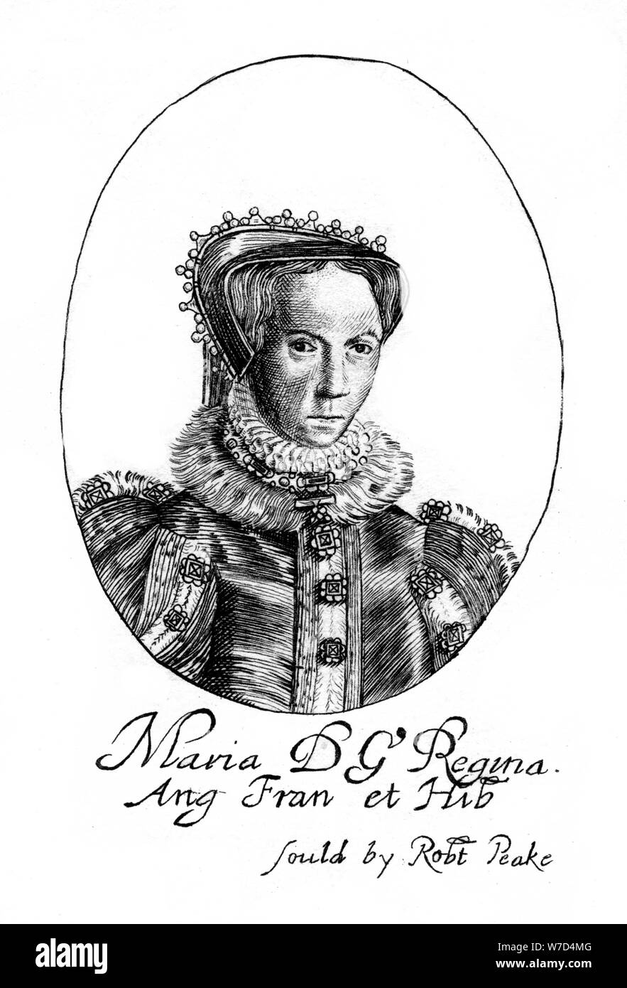 Mary tudor catholic queen england hires stock photography and images