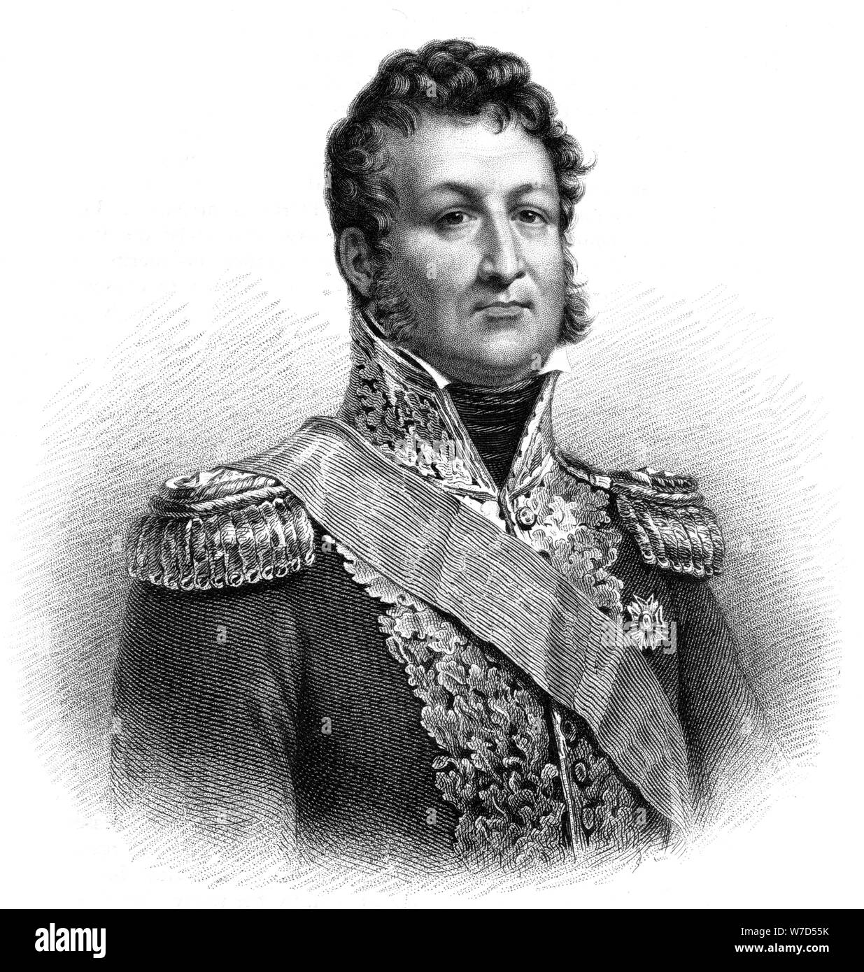 Louis-Philippe, King of France, 1830.Artist: Thomson Stock Photo