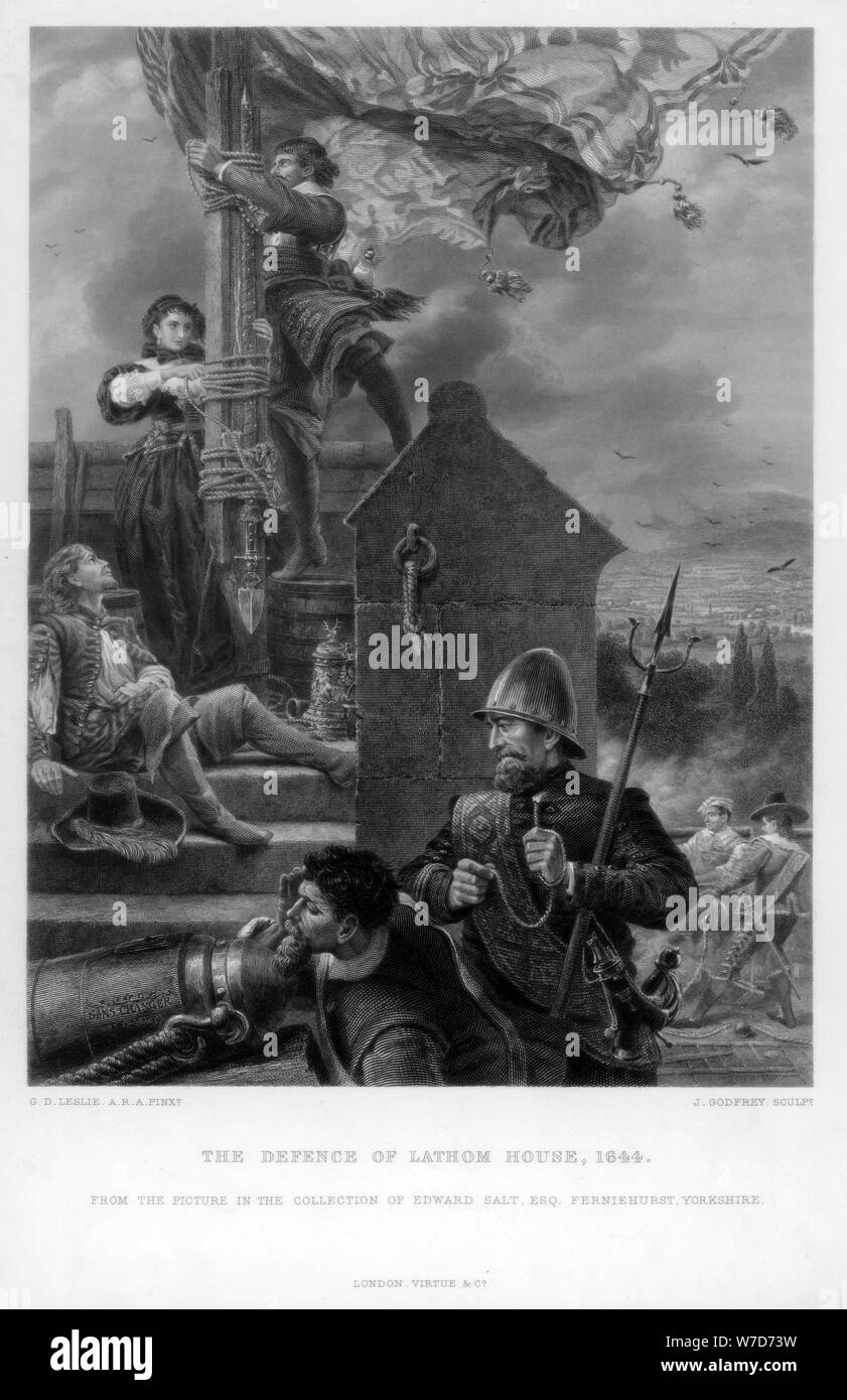 Lathom Hall Siege of lathom house hi-res stock photography and images - Alamy